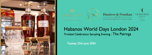 Habanos World Days Friday Trinidad Celebration - The Pairing